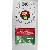 Café Montana Swiss Water Bio Decaf bezkofeinová zrnková káva 250 g