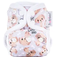 Bobánek Novorozenecké svrchní kalhotky extra jemné patentky 1 ks cute dogs