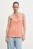 Halenka HUGO dámská, oranžová barva, vzorovaná, 50537010