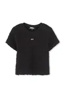 Dětské tričko Dkny černá barva, D62310