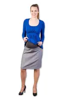 gregx Těhotenská vlněná sukně Tofa, vel. XS