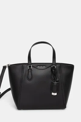 Kožená kabelka MICHAEL Michael Kors černá barva, 32F4STBC1L