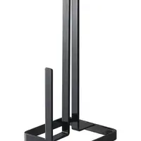 Držák na kuchyňské utěrky Yamazaki Tower černá barva