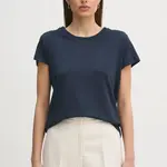 Plátěné tričko Pepe Jeans MEGAN tmavomodrá barva, PL506049