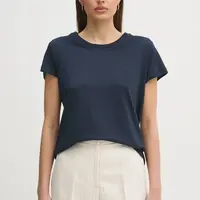 Plátěné tričko Pepe Jeans MEGAN tmavomodrá barva, PL506049