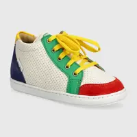 Dětské kožené sneakers boty Shoo Pom BOUBA ZIP BOX