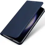 Flipové pouzdro DUX DUCIS wallet case SKIN PRO pro Samsung Galaxy S24+, modrá