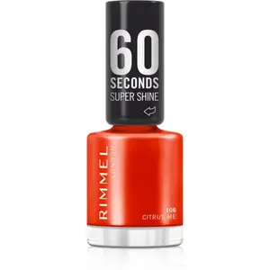 Rimmel 60 Seconds Super Shine lak na nehty odstín 106 Citrus Me 8 ml