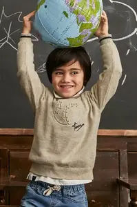 Dětský svetr s příměsí vlny Mayoral