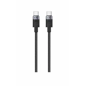 Kabel iPEAX 90010101 USB-C/USB-C 1m Black