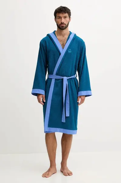 Bavlněný župan United Colors of Benetton