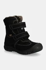 Froddo Dětské kožené sněhule Froddo LINZ WOOL TEX HIGH