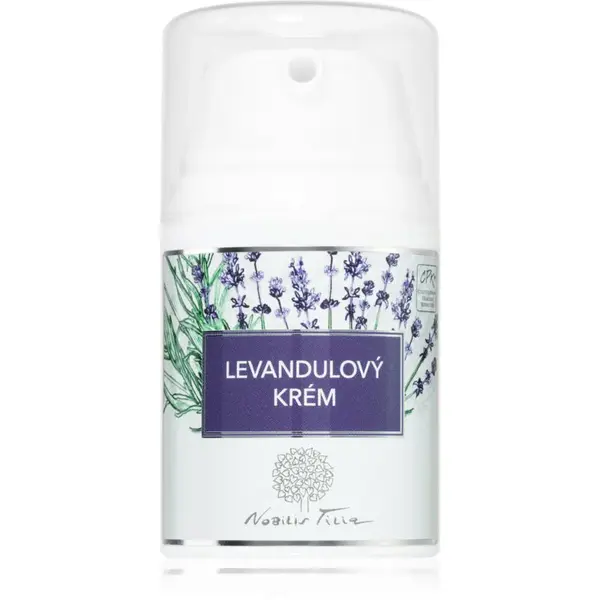 Nobilis Tilia Obličejový Krém Levandule hydratačný krém s upokojujúcim účinkom 50 ml