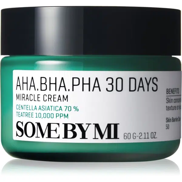 Some By Mi AHA∙BHA∙PHA 30 Days Miracle Cream multiaktívny krém s upokojujúcim účinkom 60 ml