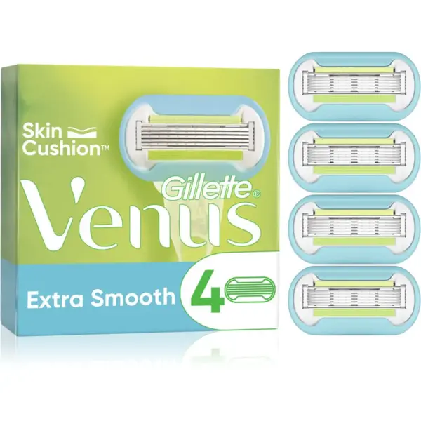 Gillette Venus Extra Smooth náhradné žiletky 4 ks