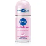 NIVEA Pearl & Beauty guličkový antiperspirant pre ženy 48h 50 ml