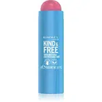 Rimmel Kind & Free multifunkčné líčidlo na oči, pery a tvár odtieň 003 Pink Heat 5 g