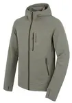 Husky  Anara M khaki, S Pánska mikina s kapucňou