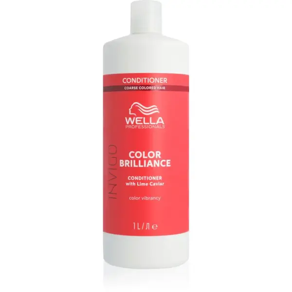 Wella Professionals Invigo Color Brilliance kondicionér pre husté, hrubé alebo kučeravé vlasy pre farbené vlasy 1000 ml
