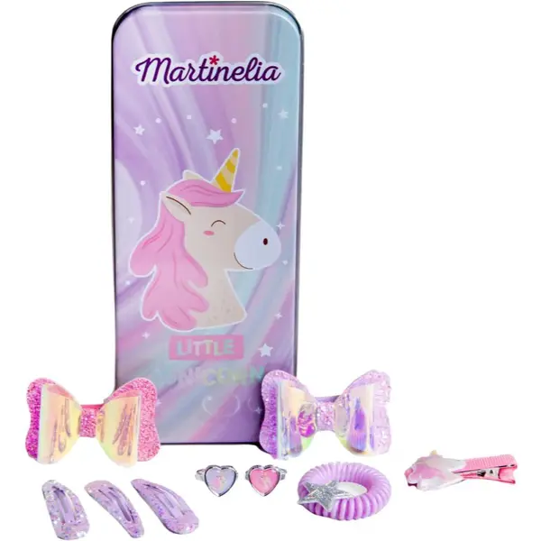 Martinelia Little Unicorn Tin Box darčeková sada