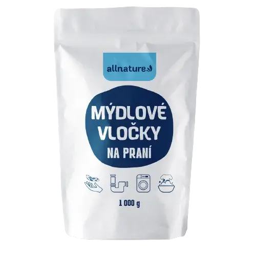 ALLNATURE Mydlové vločky na pranie 1000 g