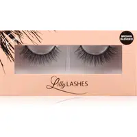 Lilly Lashes Everyday Faux Mink Brown Blended umelé mihalnice typ Undressed 1 pár
