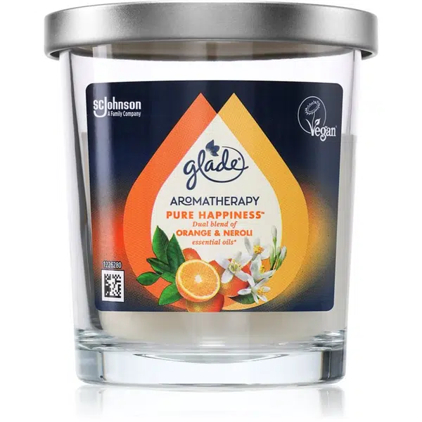 GLADE Aromatherapy Pure Happiness vonná sviečka 170 g