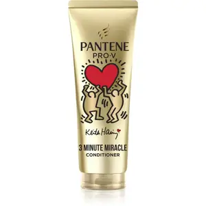 Pantene 3 Minute Miracle Keith Haring intenzívny kondicionér pre poškodené vlasy 220 ml