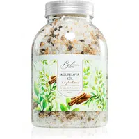 Bohemia Gifts & Cosmetics Bohemia Natur kúpeľová soľ s bylinkami pre uvoľnenie vnútorného napätia škorica a agát 1200 g