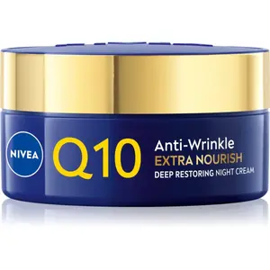 NIVEA Q10 Power výživný nočný krém proti vráskam 50 ml