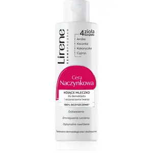 Lirene Redness vyživujúce čistiace mlieko na tvár a oči 200 ml