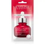 Eveline Cosmetics Face Therapy Collagen krémová maska pre obnovu pevnosti pleti 8 ml
