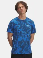 Men's T-shirt Under Armour UA Launch Printed SS-BLU - Men's