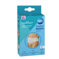 CANPOL BABIES Jednorazové nohavičky L/XL materské - po pôrode, 5 ks