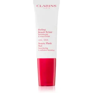 Clarins Beauty Flash Peel peeling pre vyhladenie a výživu pleti pre okamžité rozjasnenie 50 ml