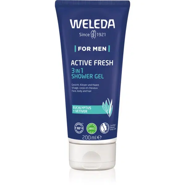 Weleda Men sprchový gél s esenciálnymi olejmi 200 ml