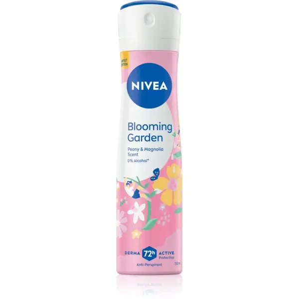 NIVEA Blooming Garden antiperspirant v spreji 150 ml