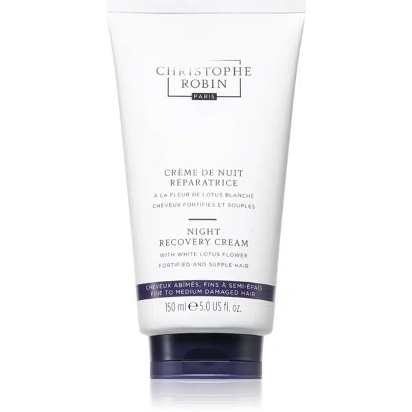 Christophe Robin Night recovery light cream nočný regeneračný krém na vlasy 150 ml