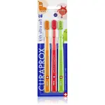 Curaprox 5500 Kids Ultra Soft zubná kefka pre deti 3 ks
