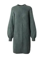 ABOUT YOU Pletené šaty 'Branka'  zelená melírovaná