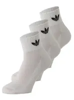 ADIDAS ORIGINALS Ponožky 'Mid Crew 3 Pairs'  čierna / biela