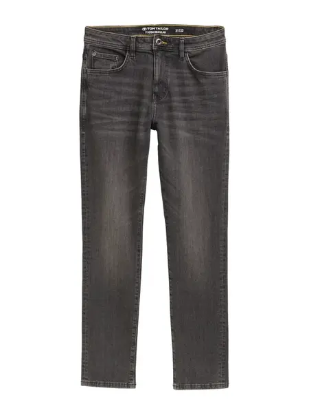 TOM TAILOR Džínsy 'Josh'  tmavosivá