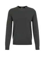 WE Fashion Sveter  tmavozelená