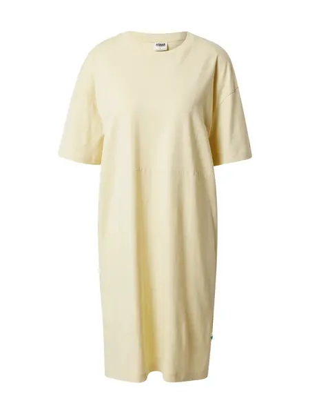 Urban Classics Šaty  pastelovo žltá