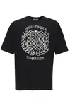 Multiply Apparel Tričko  čierna / biela