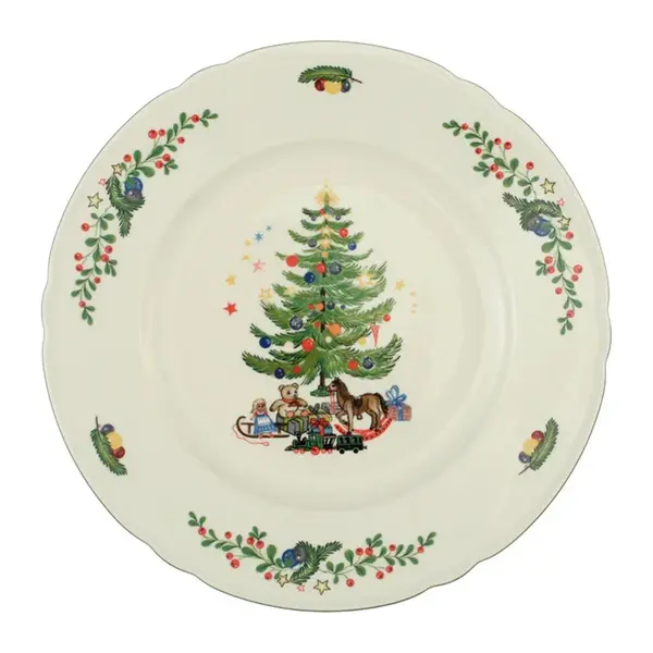 Seltmann Weiden MĚLKÝ TALÍŘ, keramika, 27 cm