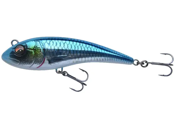 Savage gear wobler low glider jerk slow sinking blue chrome - 14,5 cm 78 g