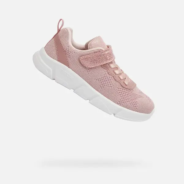 Pink Girls' Sneakers Geox Aril - Girls