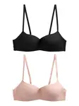 Next Podprsenka  ružová / čierna