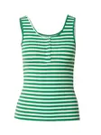 JDY Top 'JDYFRANSISKA'  zelená / biela